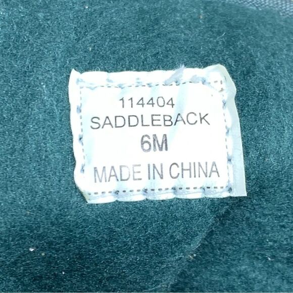 LONDON FOG~Women’s~”Saddleback”~Brown Suede/Navy Rubber Duck Boots~Size 6M - Picture 9 of 9